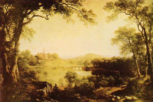 Asher Brown Durand Day of Rest oil painting picture